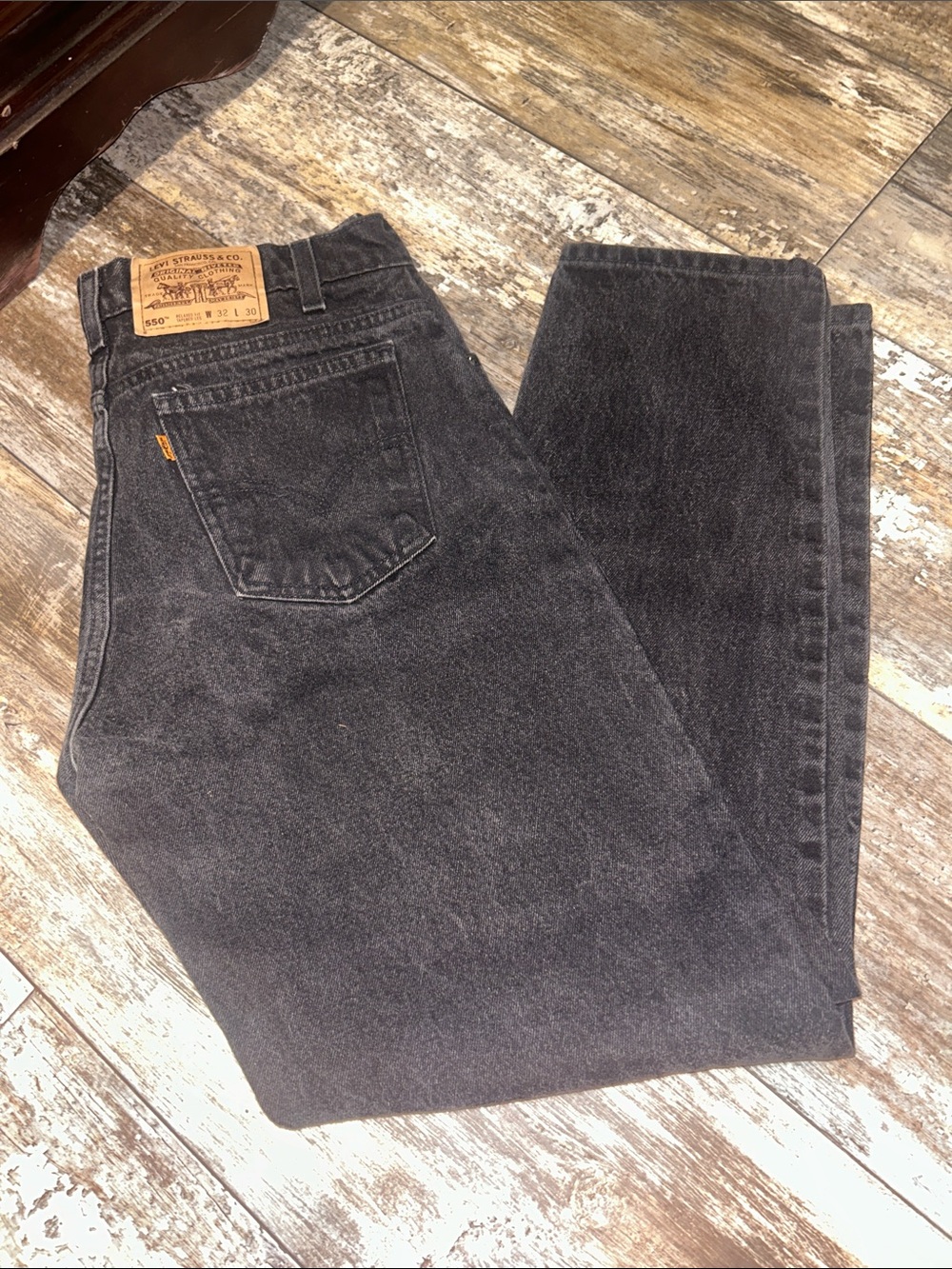 Levi's Charcoal 550 Men's Jeans